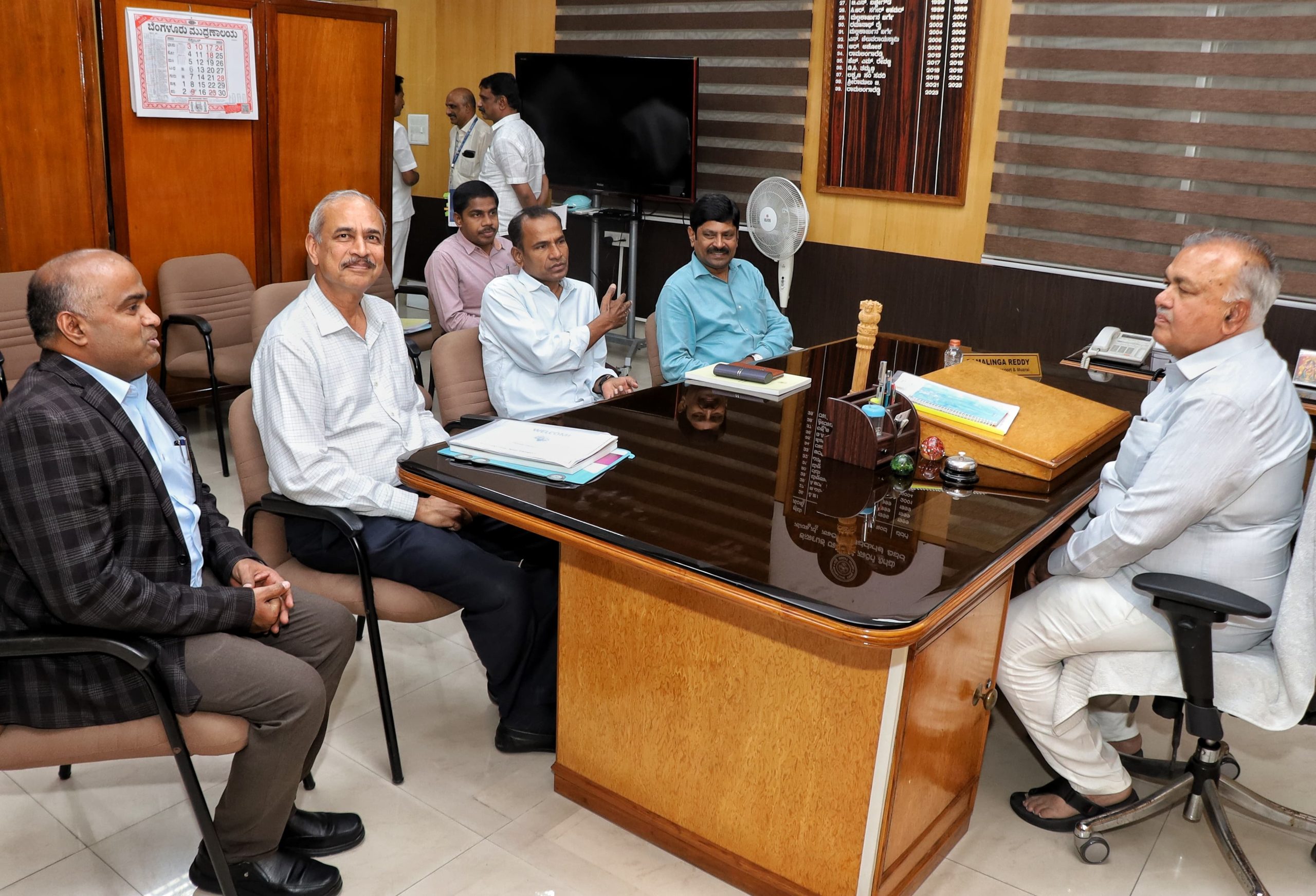 ಉತ್ತರಪ್ರದೇಶದ ಹಿರಿಯ ಅಧಿಕಾರಿಗಳ ತಂಡ ಕೆಎಸ್‌ಆರ್‌ಟಿಸಿಗೆ ಭೇಟಿ