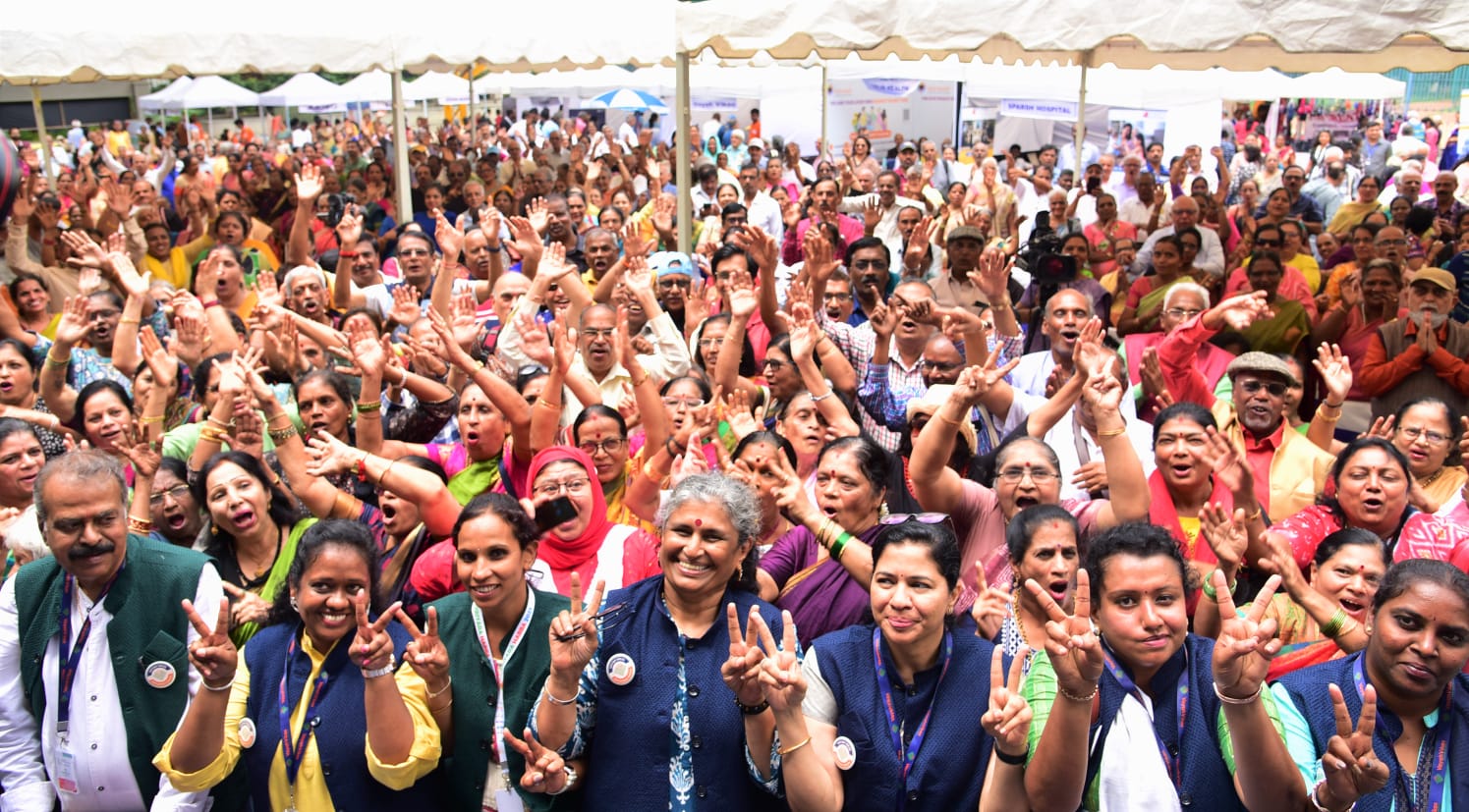 2,500ಕ್ಕೂ ಅಧಿಕ ಅಜ್ಜ - ಅಜ್ಜಿಯರು ಭಾಗಿ