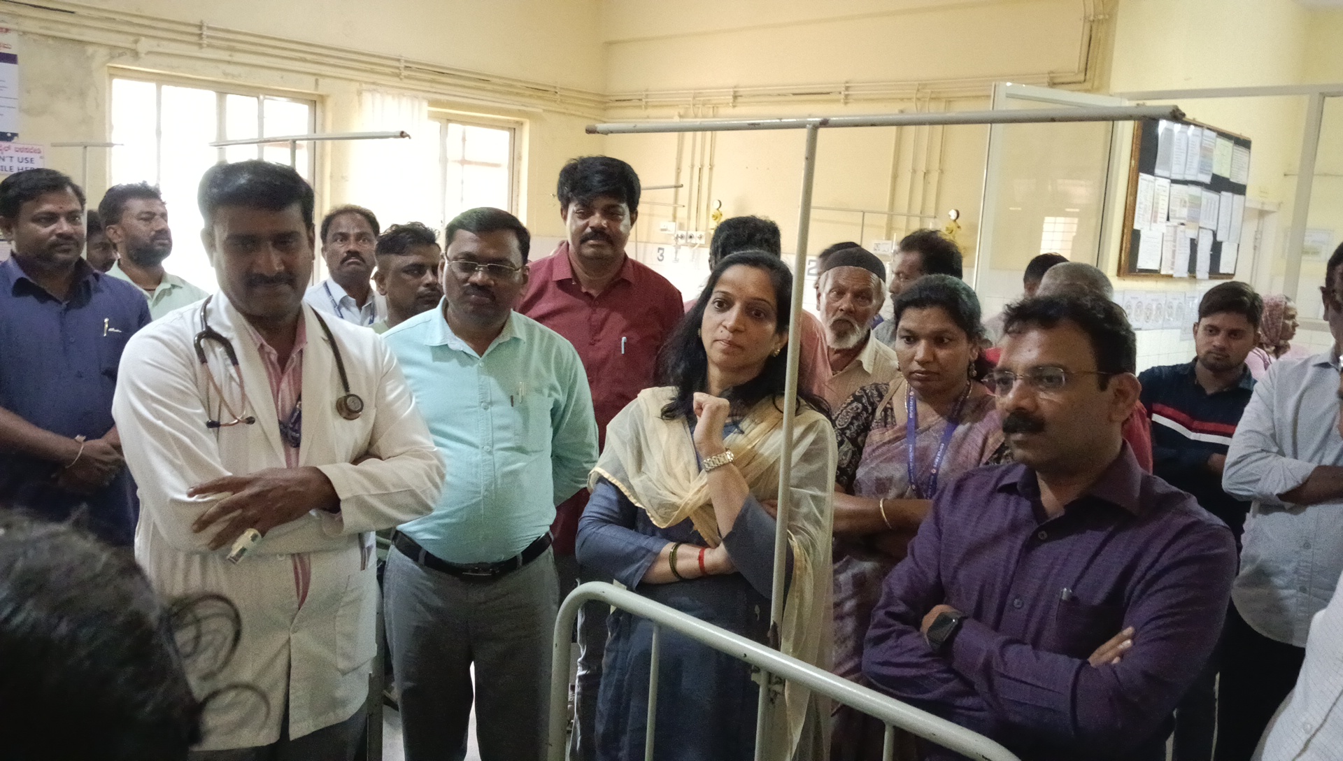 ಶಿಡ್ಲಘಟ್ಟ ತಾಲೂಕಿನ ವಿವಿಧೆಡೆ ಭೇಟಿ ನೀಡಿದ ಎನ್.‌ ಮಂಜುಳ
