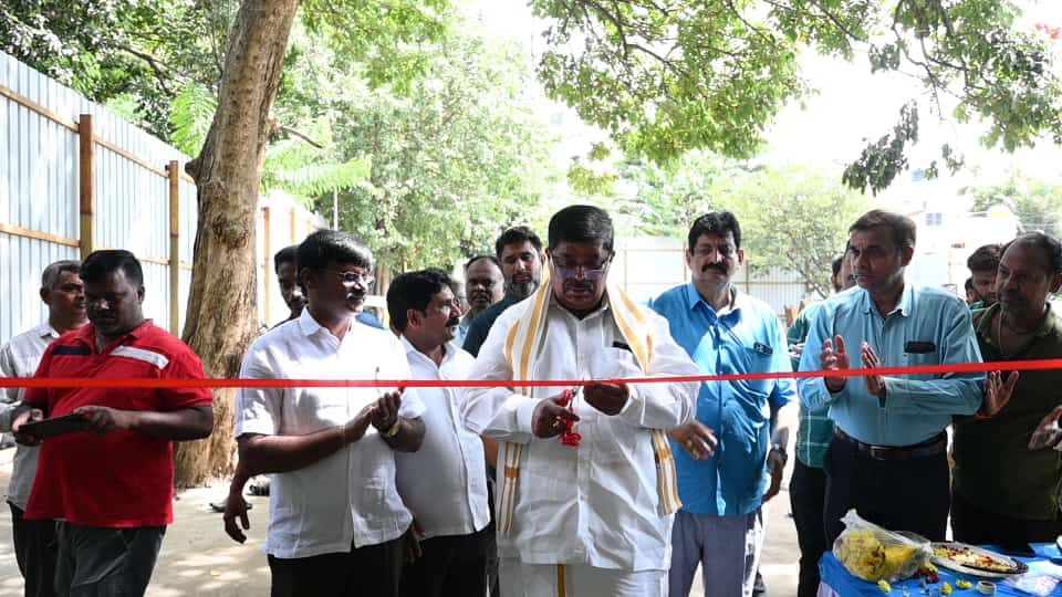 ಘನತಾಜ್ಯ ವಿಲೇವಾರಿ ಘಟಕ ಆರಂಭ