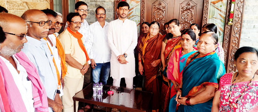 ವೀರಶೈವ ಸಮಾಜದ ನೂತನ ಅಧ್ಯಕ್ಷರಿಂದ ಶಾಸಕ ಶರಣಗೌಡ ಕಂದಕೂರಿಗೆ ಸನ್ಮಾನ