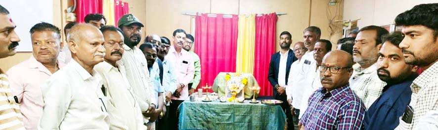 ಮಾನ್ವಿಯಲ್ಲಿ ಜಯಂತಿ ಆಚರಣೆ ಅಮರಶಿಲ್ಪಿ ಜಕಣಾಚಾರಿ ಕಲೆ ಅಜರಾಮರ - ಭೀಮರಾಯ ರಾಮಸಮುದ್ರ