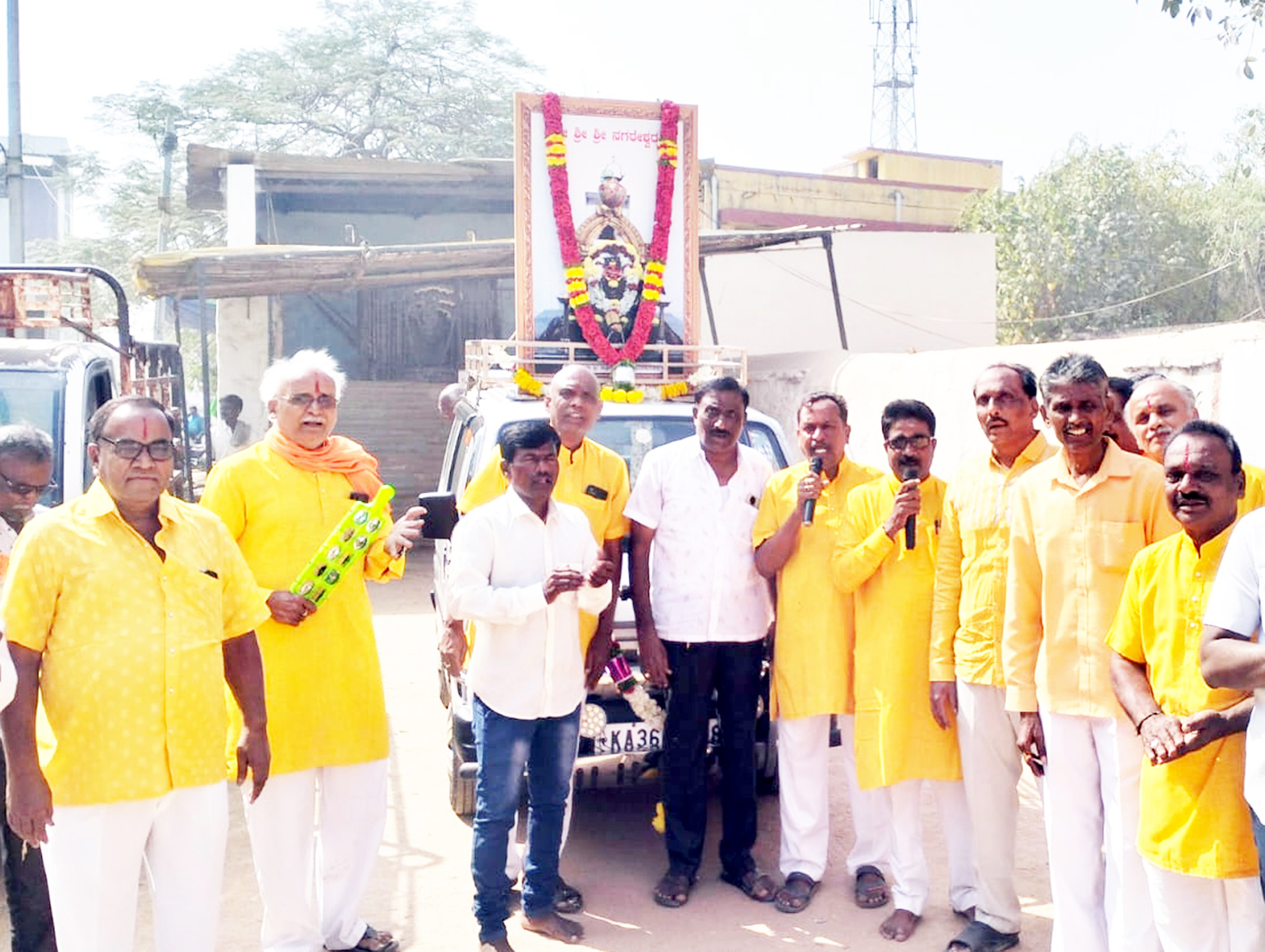 ಲಿಂಗಸುಗೂರು : ನಗರೇಶ್ವರ ಜಯಂತಿ ಆಚರಣೆ ಅದ್ಧೂರಿ