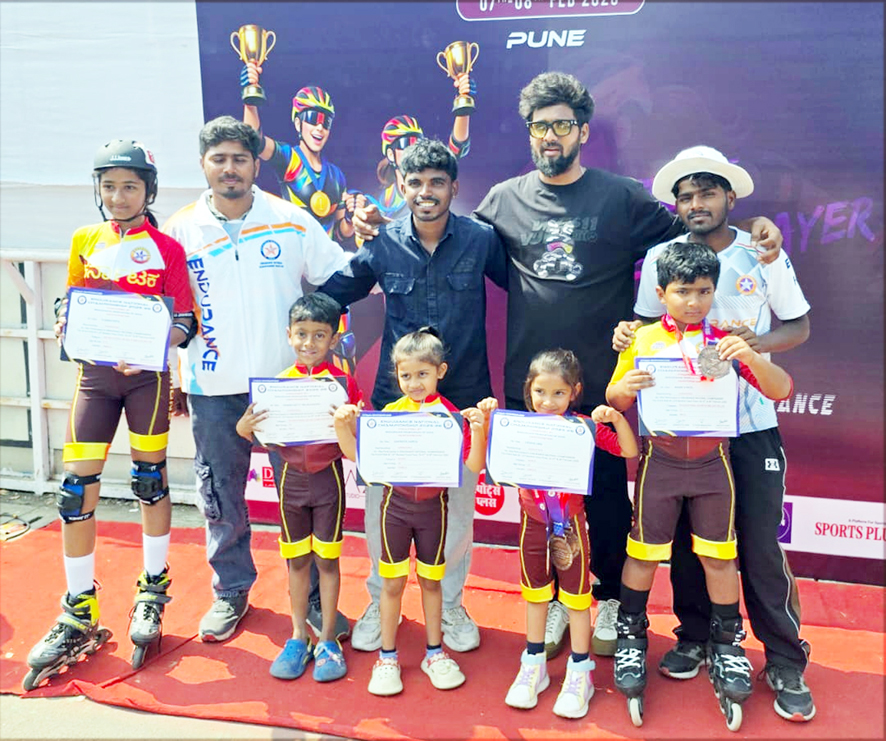 ಸ್ಕೇಟಿಂಗ್‌ನಲ್ಲಿ ಮಕ್ಕಳ ಉತ್ತಮ ಸಾಧನೆ, ಮೈದಾನ ಒದಗಿಸಲು ಮನವಿ